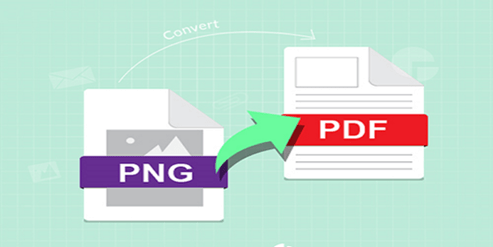 PNG file to PDF Document